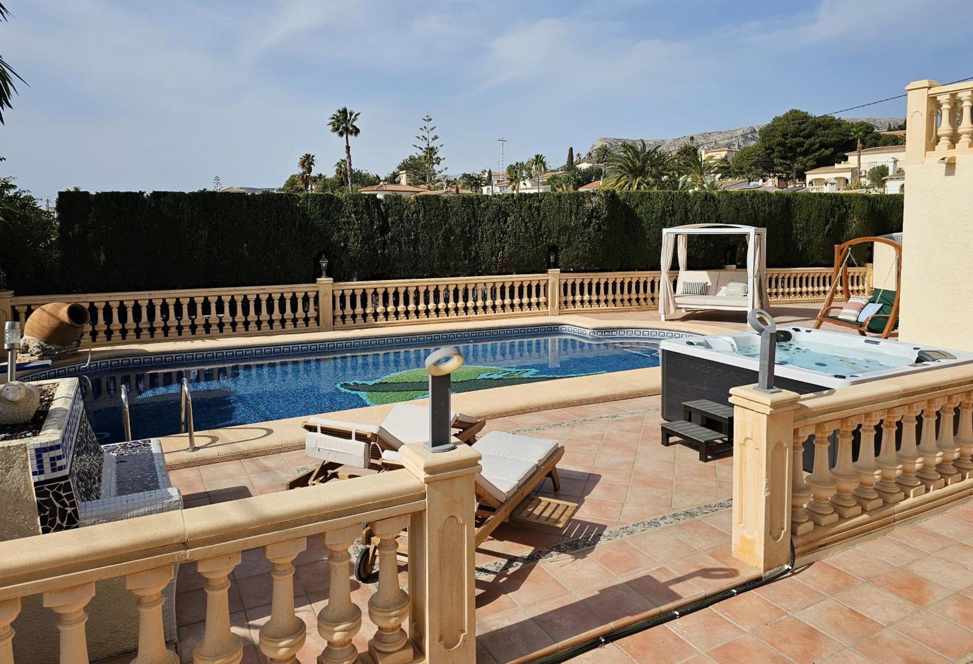 Luxury Villa - Pool, Hot Tub, Aircon, Tvs, Home Cinema, Office, Gbit Internet, Sports Equipment Кальпе Экстерьер фото